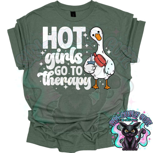 Hot Girls Go To Therapy Clothing