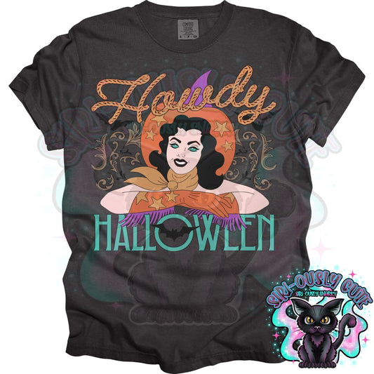 Howdy Halloween Witchy Cowgirl Clothing