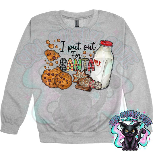 I Put Out For Santa Clothing