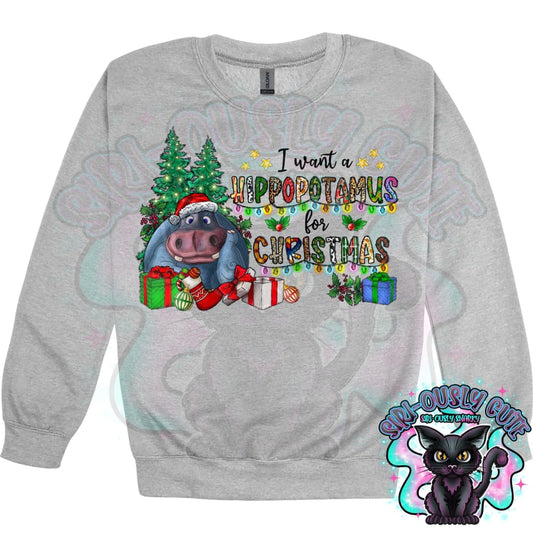 I Want a Hippopotamus for Christmas Clothing