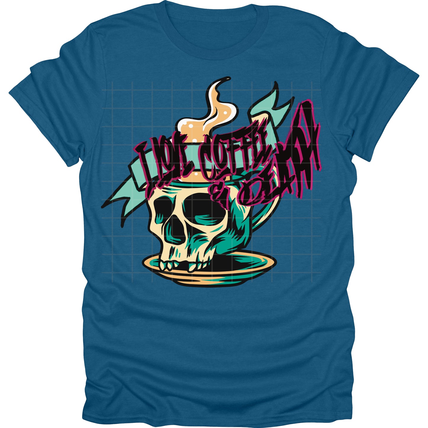 I Love Coffee And Death