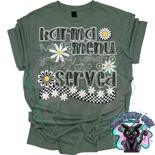 Karma Has No Menu Clothing