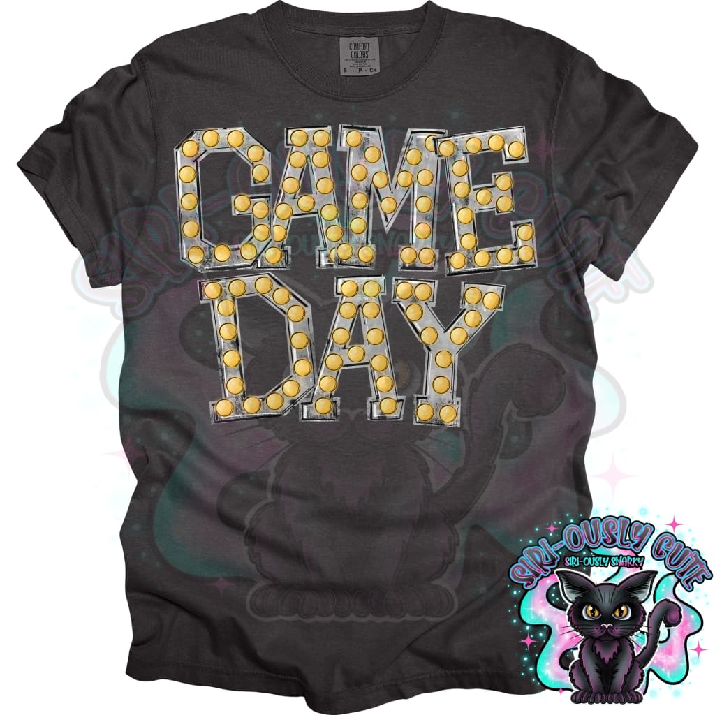 Marquee Game Day Black Mascot