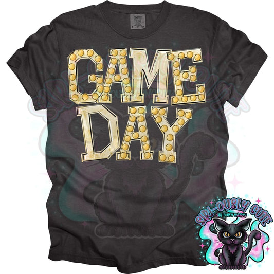 Marquee Game Day Vegas Gold Mascot