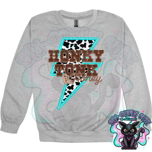 neon blue honky tonk honey Clothing