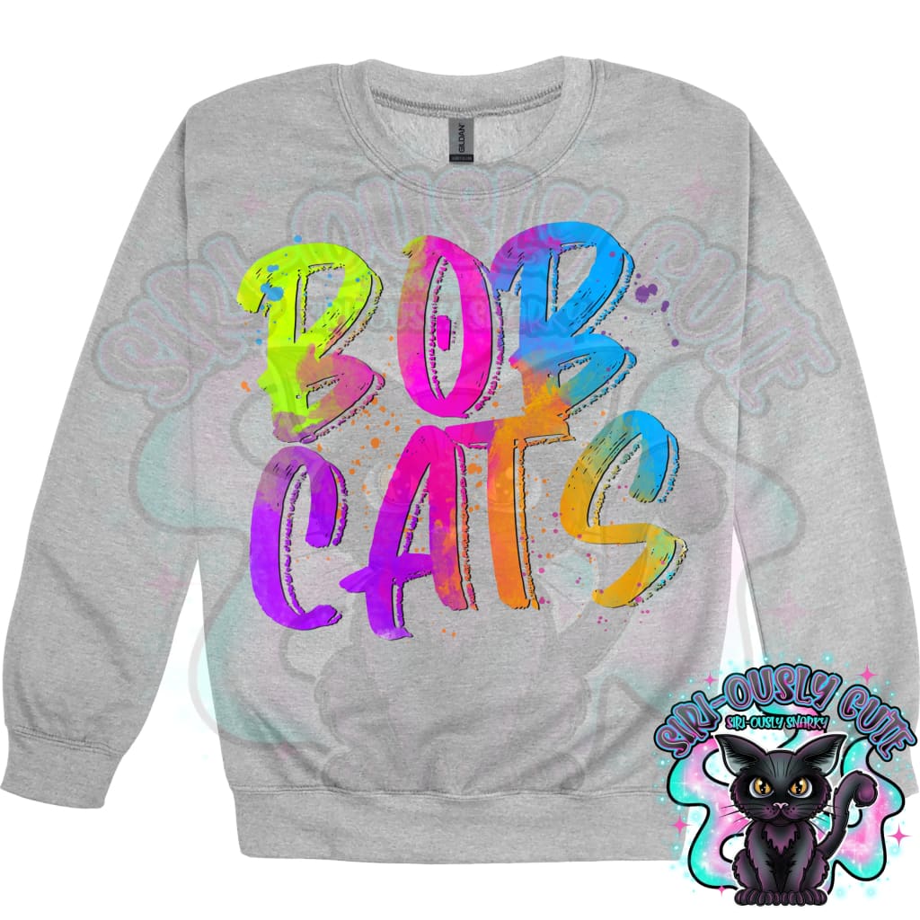 Neon Mascots Bobcats Mascot