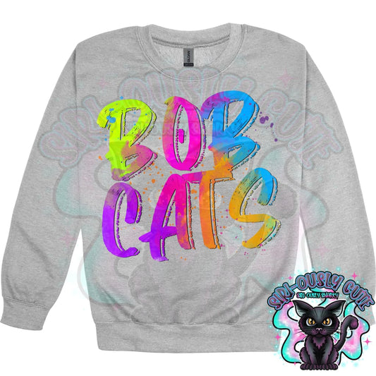Neon Mascots Bobcats Mascot