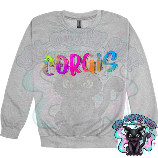 Neon Mascots Corgis Mascot