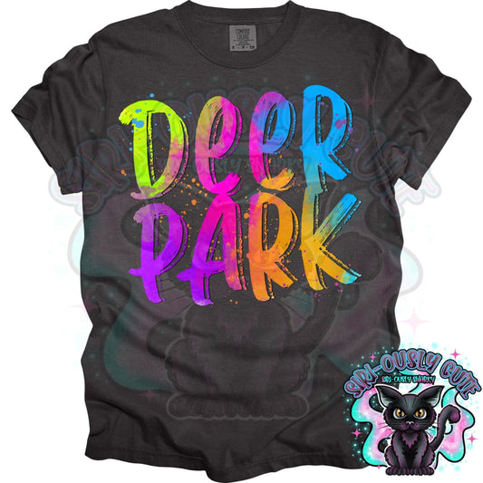 Neon Mascots Deer Park Mascot