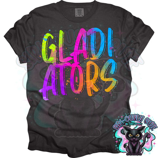 Neon Mascots Gladiators Mascot