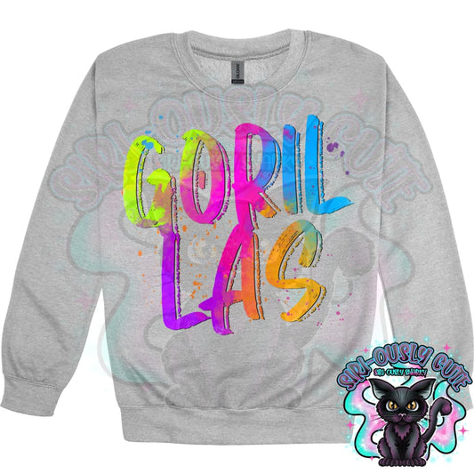 Neon Mascots Gorillas Mascot