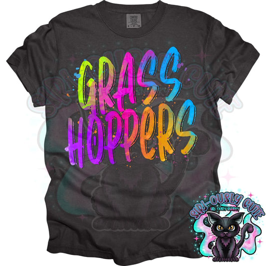 Neon Mascots Grasshoppers Mascot