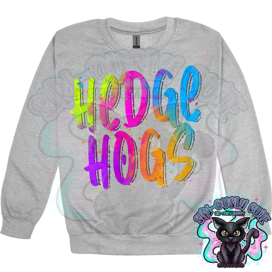 Neon Mascots Hedgehogs Mascot