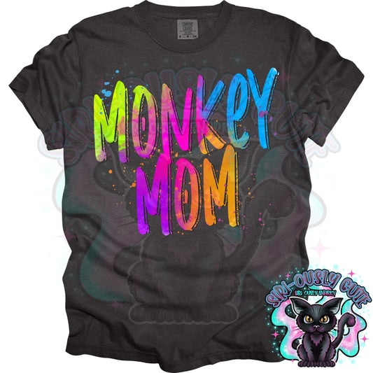 Neon Mascots Monkey Mom Mascot