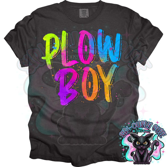 Neon Mascots Plowboy Mascot
