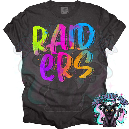 Neon Mascots Raiders Mascot