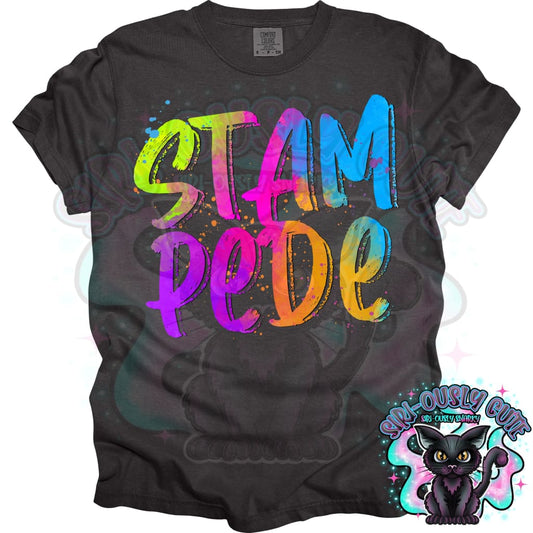 Neon Mascots Stampede Mascot