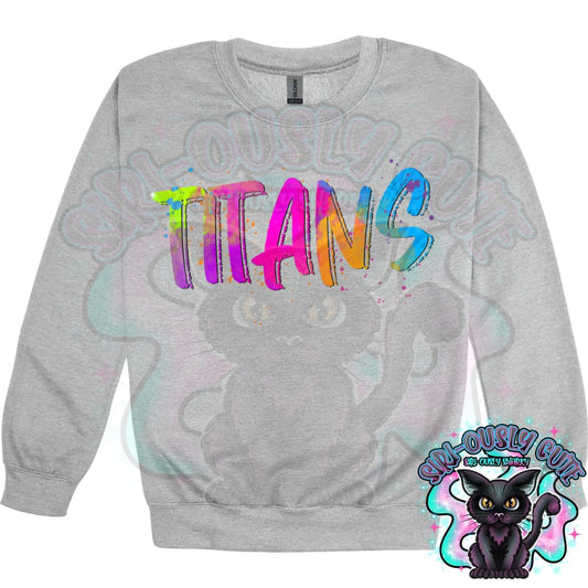 Neon Mascots Titans Mascot