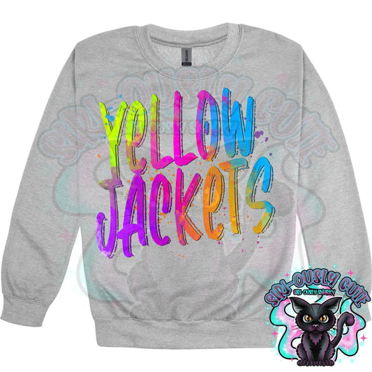 Neon Mascots Yellow Jackets Mascot