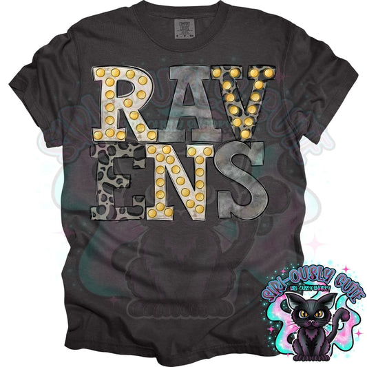 Neutral Marquee Ravens Mascot