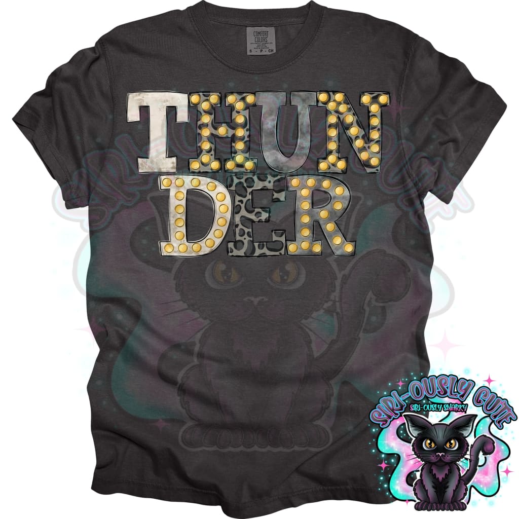 Neutral Marquee Thunder Mascot