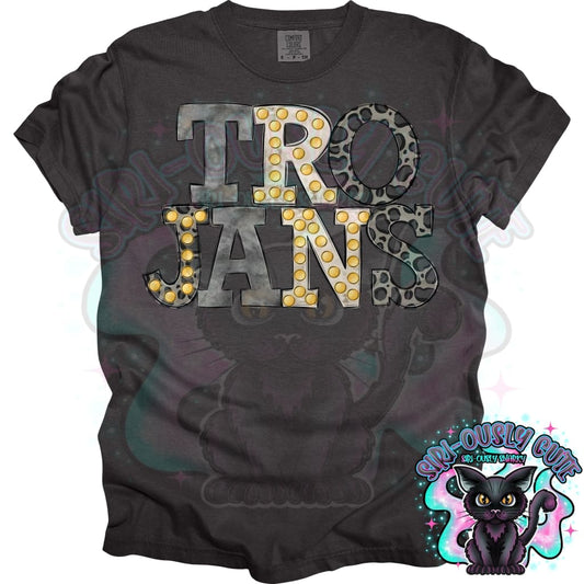 Neutral Marquee Trojans Mascot