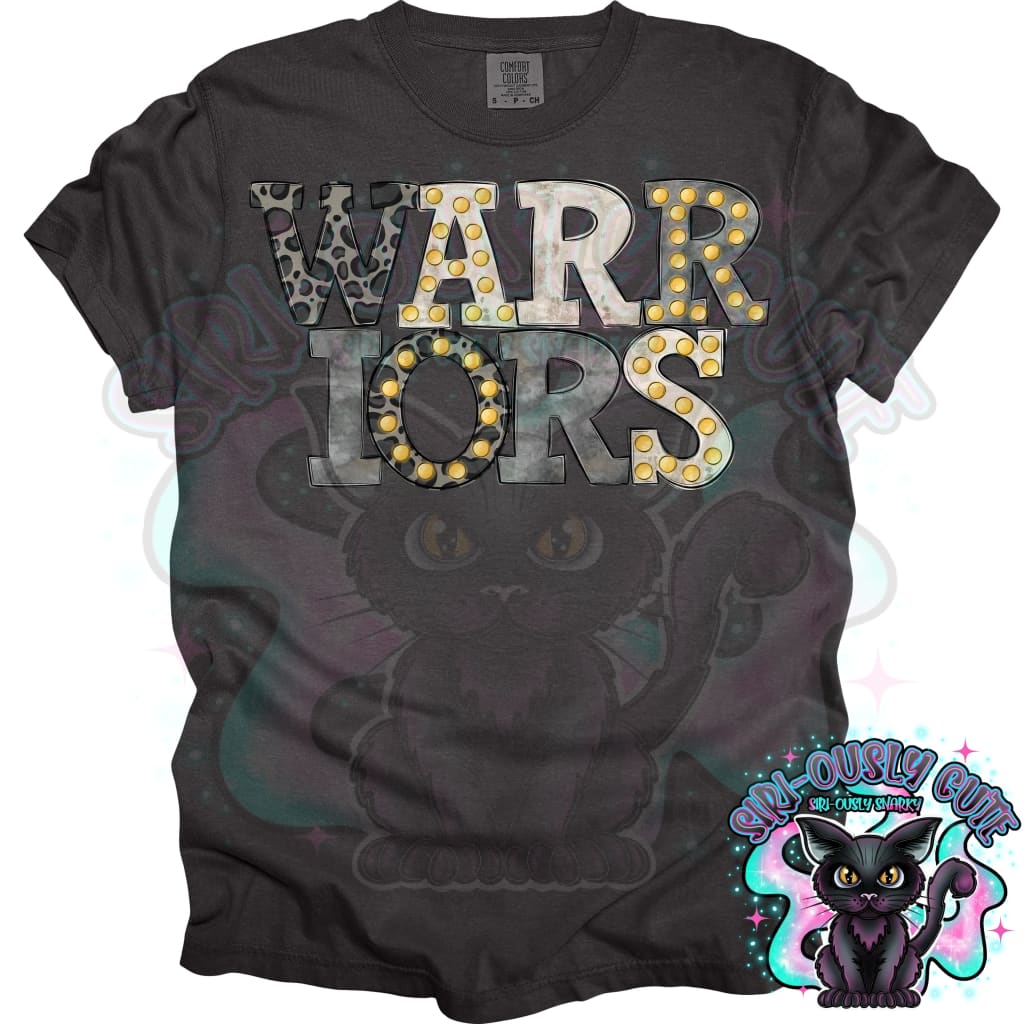 Neutral Marquee Warriors Mascot