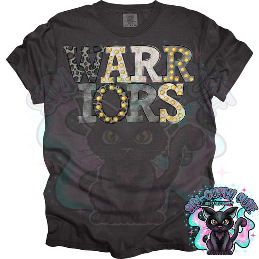 Neutral Marquee Warriors Mascot