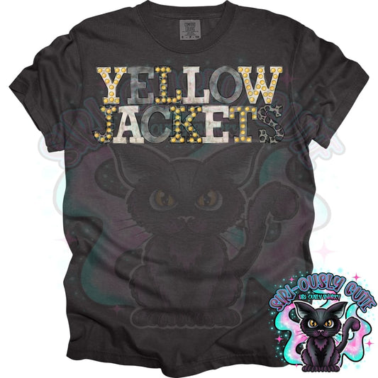 Neutral Marquee Yellow Jackets Mascot