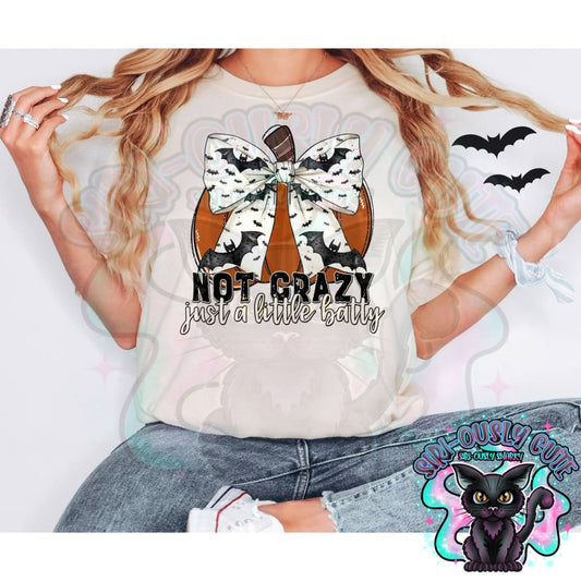 Not Crazy a little Batty Pumpkin Clothing
