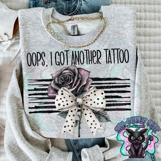 Oops I Got Another Tattoo Clothing