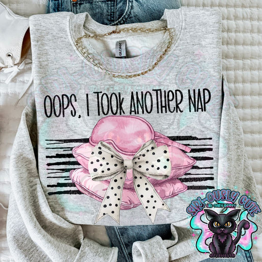 Oops I Took Another Nap Clothing