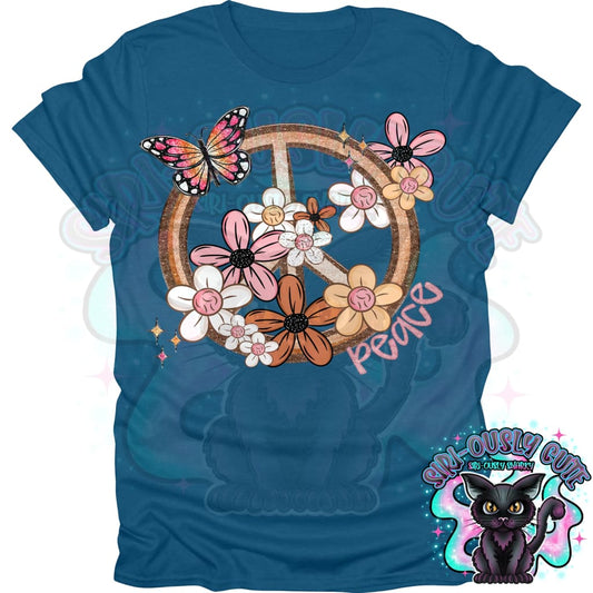 Peace With Flowers Clothing