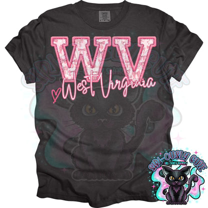 Pink States With Bow - All 50 States 50 States