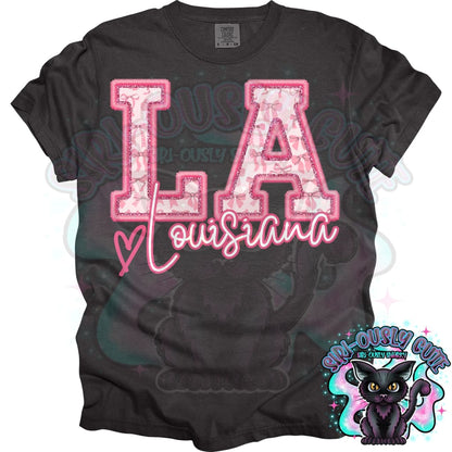 Pink States With Bow - All 50 States 50 States