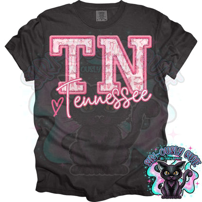 Pink States With Bow - All 50 States 50 States