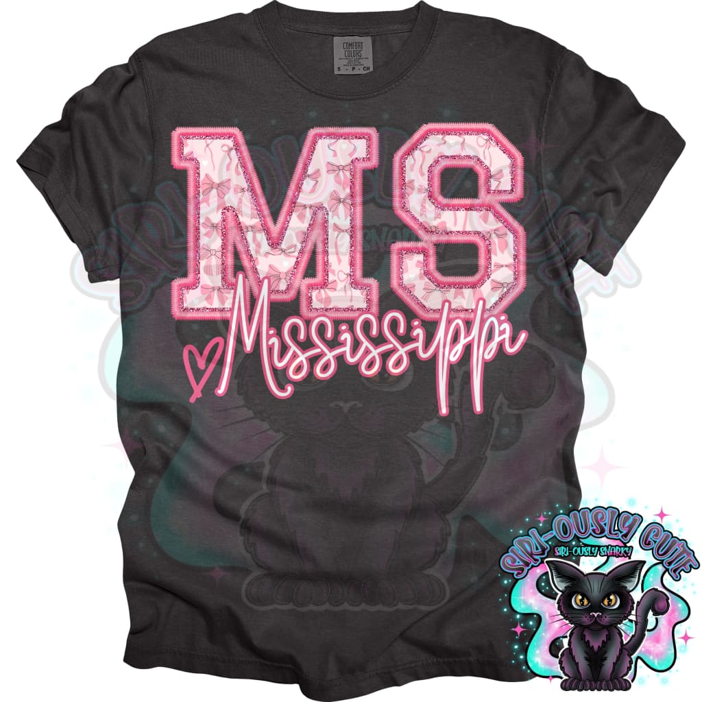 Pink States With Bow - All 50 States 50 States
