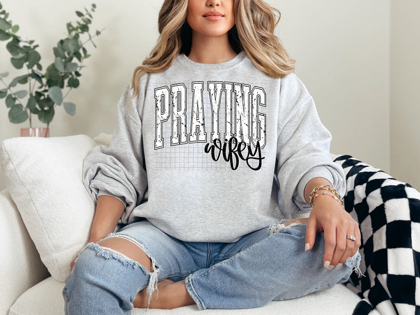 praying wifey black