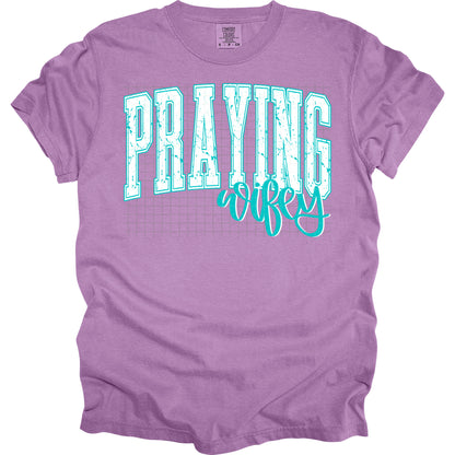 praying wifey teal