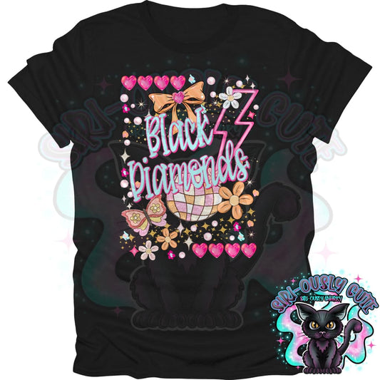 Preppy Black Diamonds Mascot
