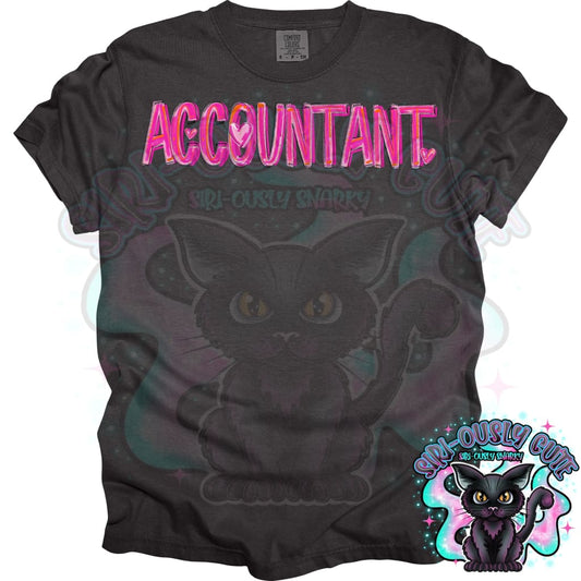 Pretty In Pink Accountant Clothing