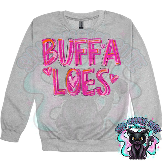 Pretty In Pink Buffaloes Mascot