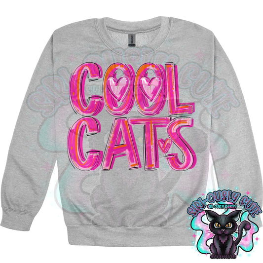 Pretty In Pink Cool Cats Mascot