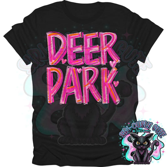 Pretty In Pink Deer Park Mascot