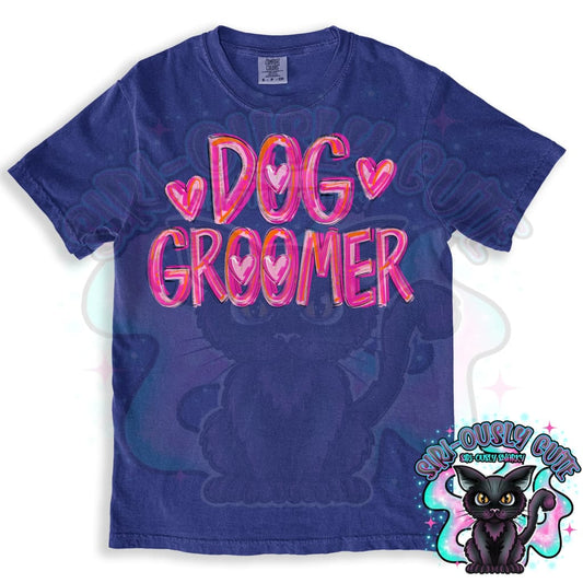 Pretty In Pink Dog Groomer Clothing