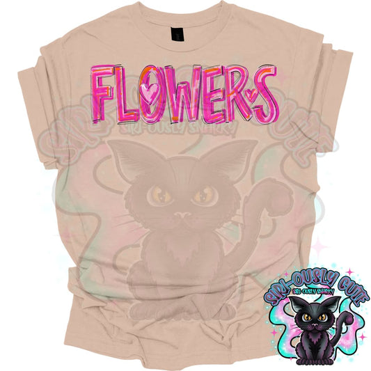 Pretty In Pink Flowers Mascot