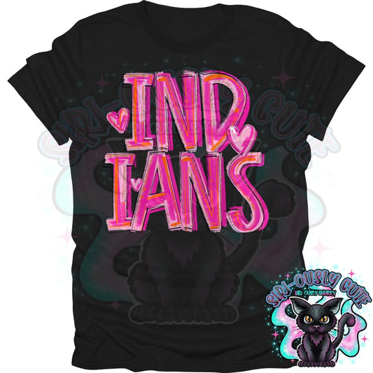 Pretty In Pink Indians Mascot