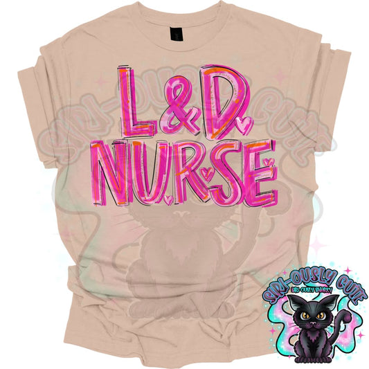 Pretty In Pink L And D Nurse Clothing