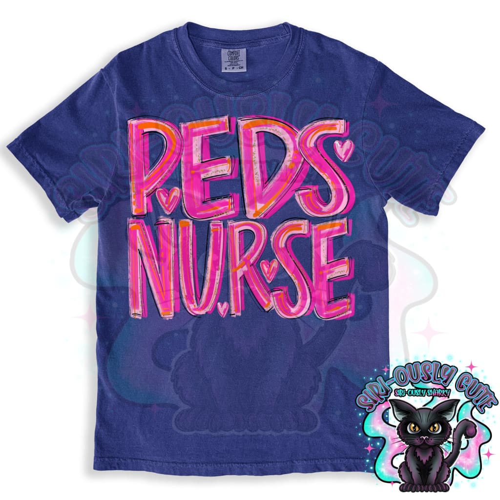 Pretty In Pink Peds Nurse Clothing