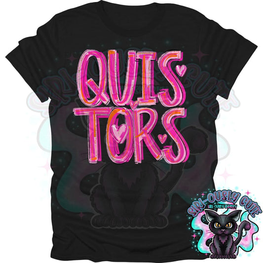 Pretty In Pink Quistors Mascot